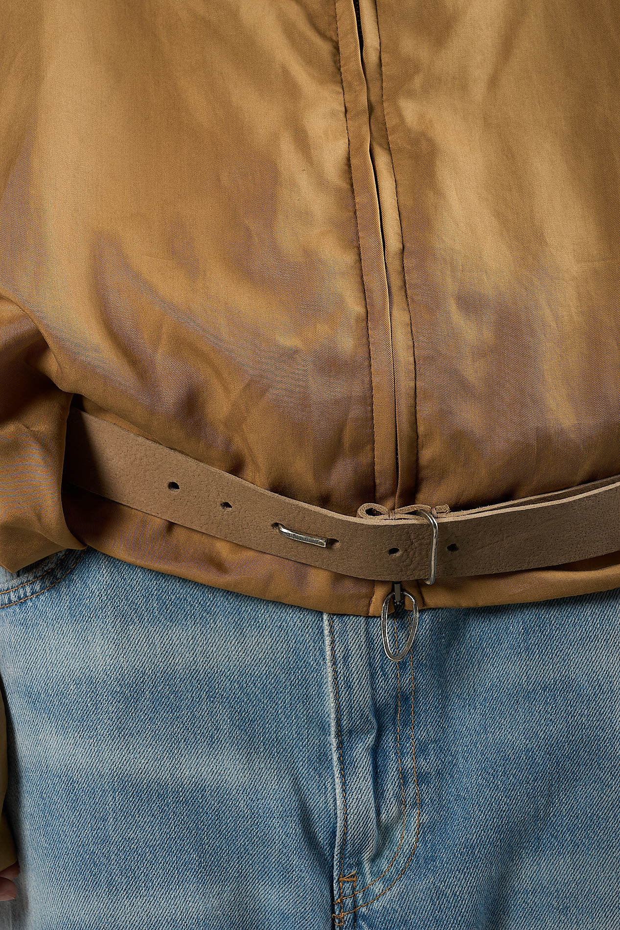 DANIELE BASTA LEATHER AND SILVER JACKET